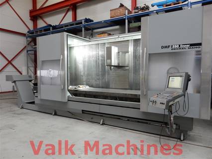 Bewerkingscentrum DMG X: 2500mm